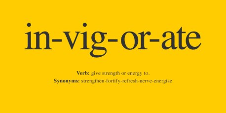 invigorate dictionary