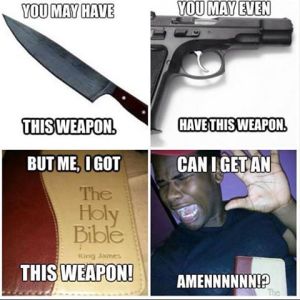 prayer weapon