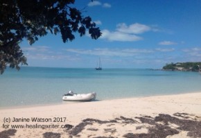 Janine sailboat beach tiny