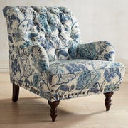 Pier 1 chas chair blue